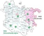 Mapa MAS ŽR + MAS Chrudimsko